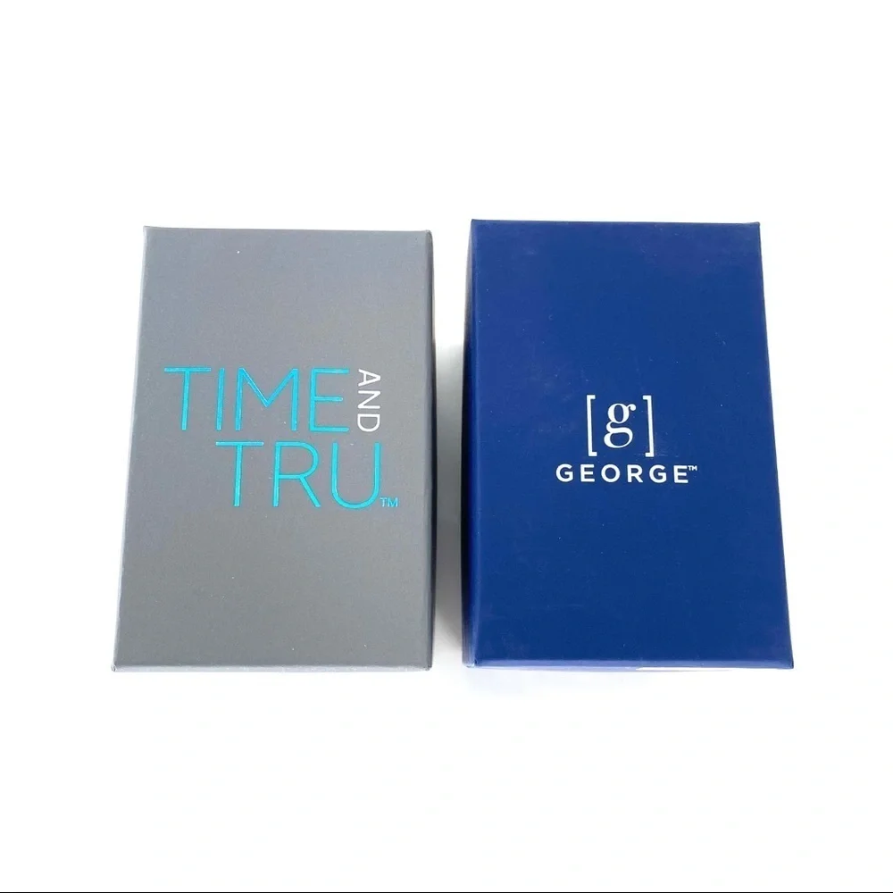 Time & Tru Women's Watch and George Men's Watch
